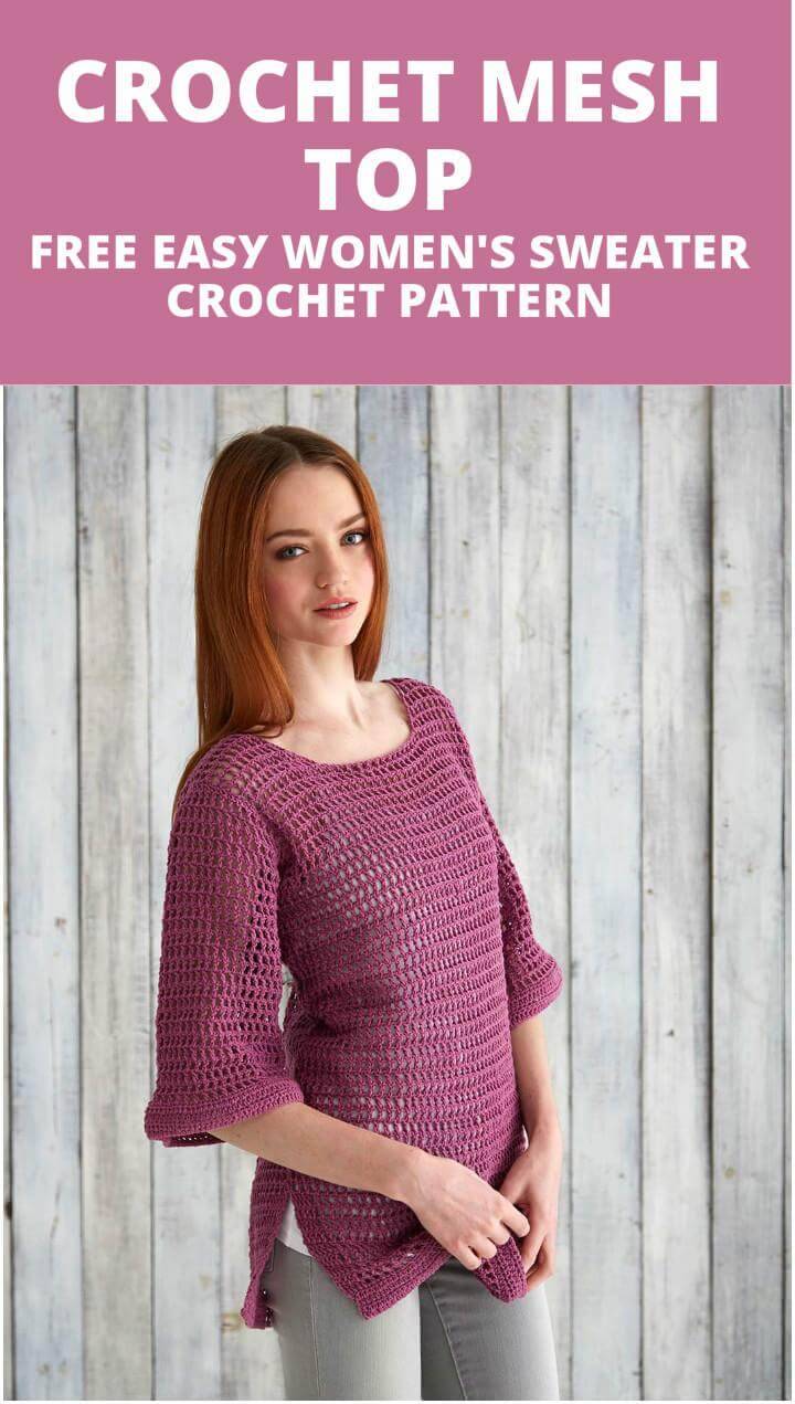 50+ Quick & Easy Crochet Summer Tops Free Patterns DIY & Crafts